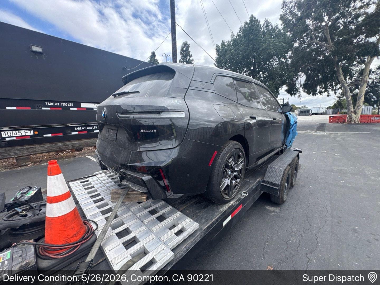 BMW iX rear delivered in Compton, CA