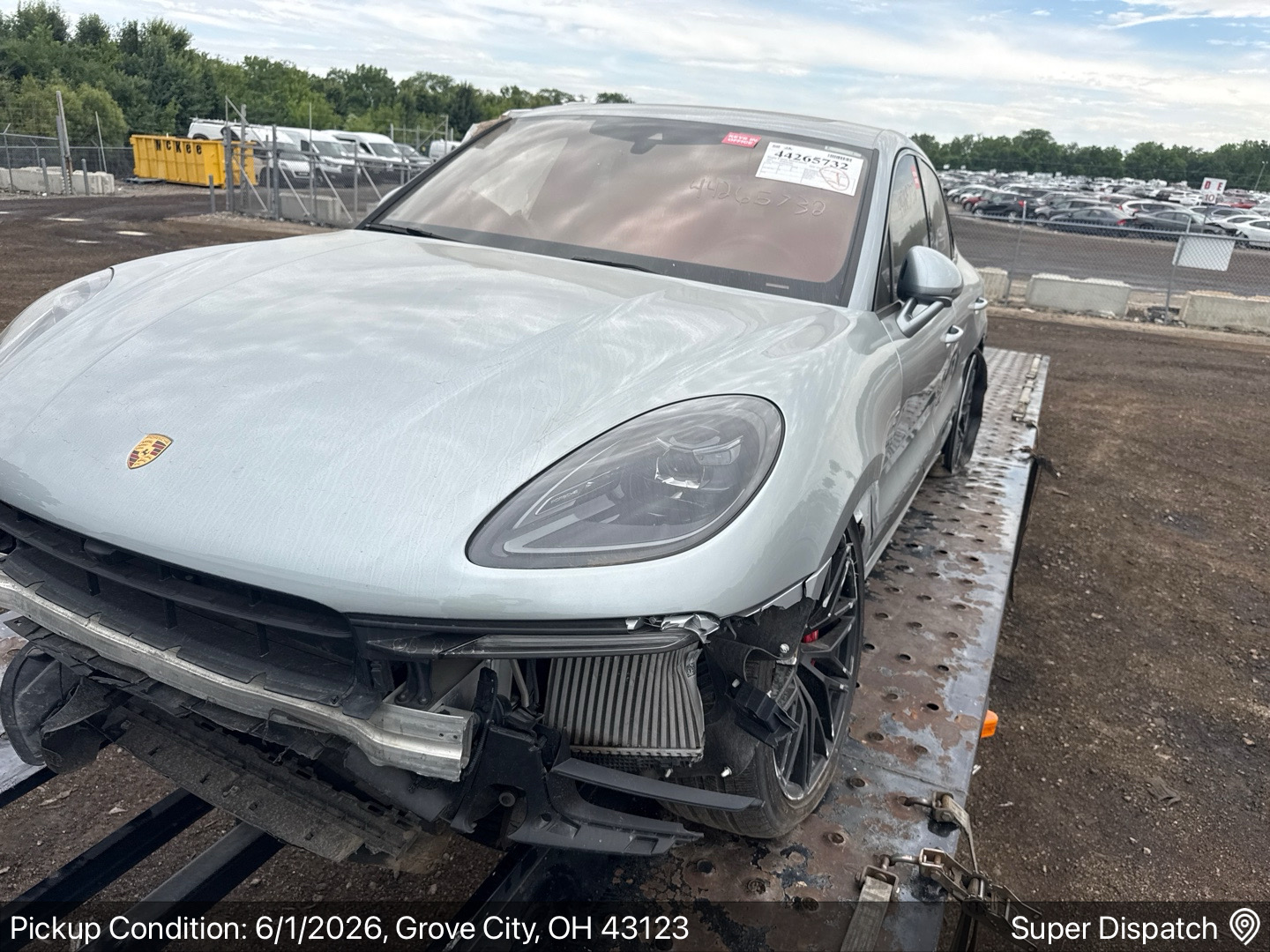 Porsche Macan GTS picked up in Grove City, OH